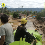 Relawan Ranita UIN Jakarta Ikuti Briefing Bersama Brimob Sebelum Bertolak ke Putri Betung